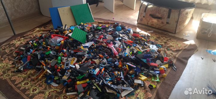 Lego детали россыпью