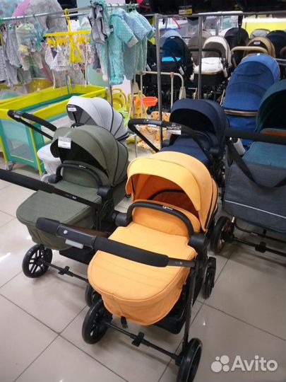 Детская коляска 2 в 1, новая