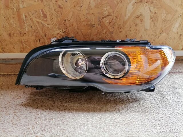 Фара передняя бмв 3 е46 купе кабрио рест новая