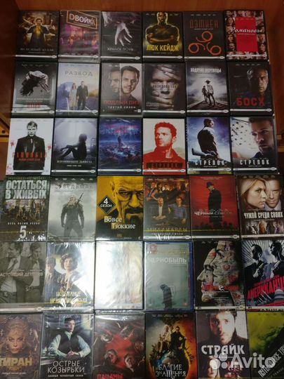 Зарубежные сериалы на DVD