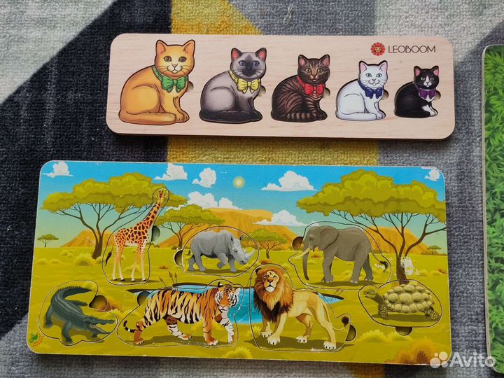 Рамки вкладыши пакетом Монтессори