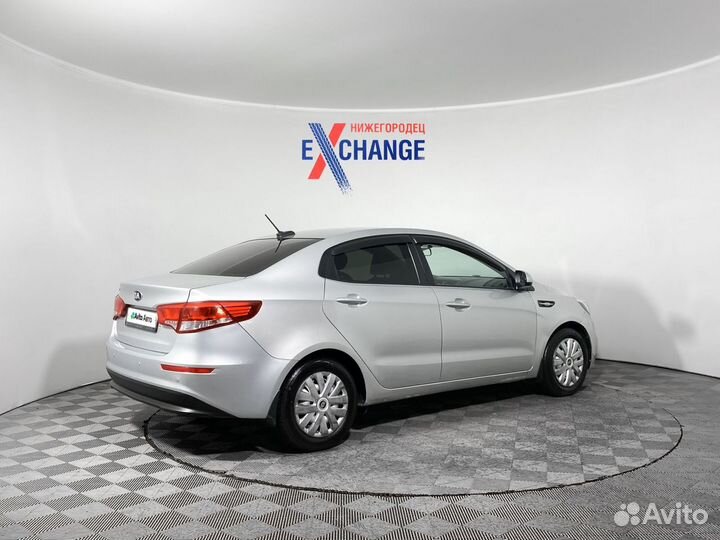 Kia Rio 1.6 МТ, 2017, 78 073 км