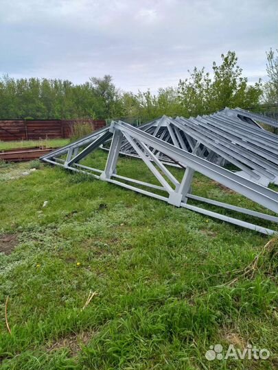 Ангар, Фермы, Конструкция