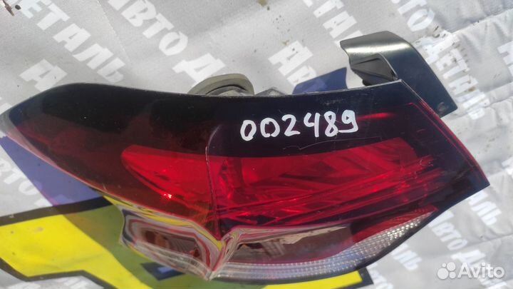 Фонарь задний левый Citroen DS4 Ситроен DS 4