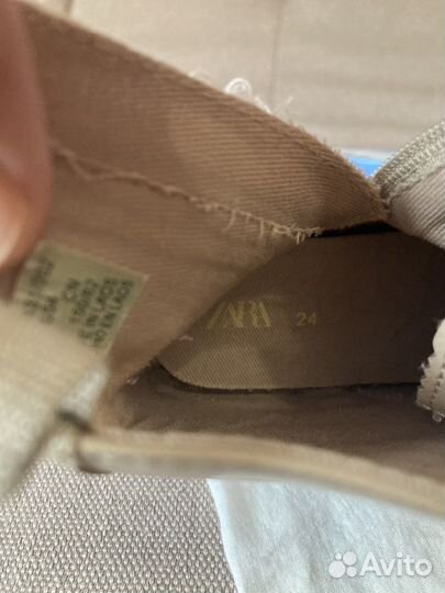 Ботинки детские zara