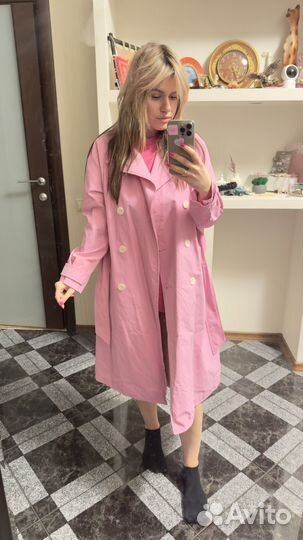 Плащ тренч zara
