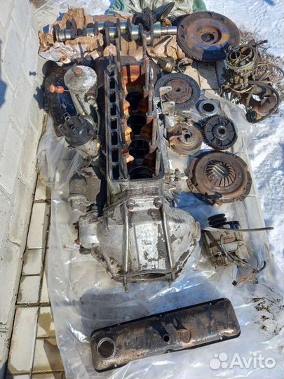 Двигатель на газель 402 в разборе без гбц и поршне
