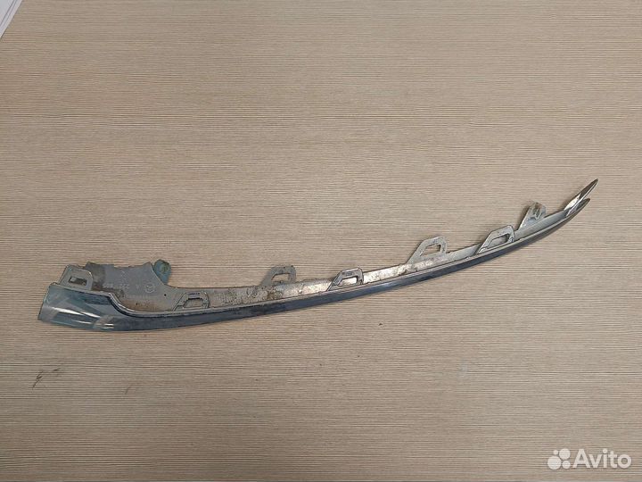 Накладка бампера передняя левая Mercedes S-Class