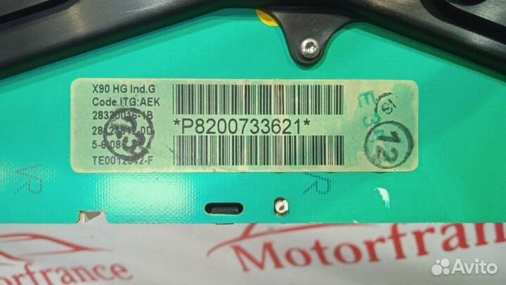 Панель приборов Renault Sandero 1 1.4 K7J 8V