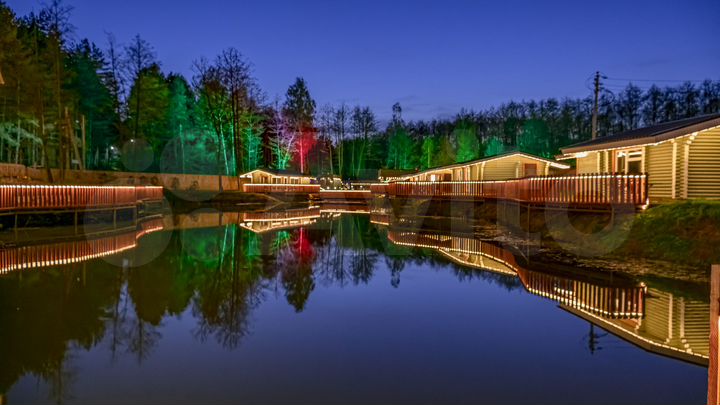 Коттедж 35 м² на участке 2 га