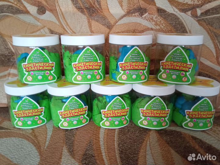 Кинетический пластилин