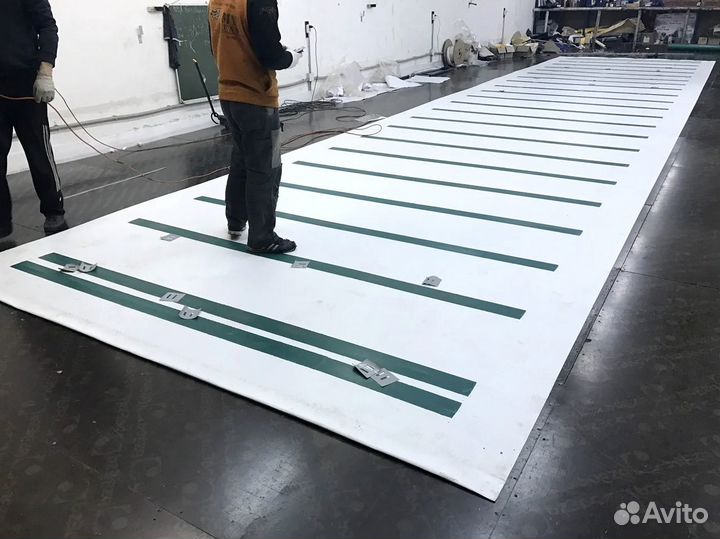 Сдвижная крыша на полуприцеп