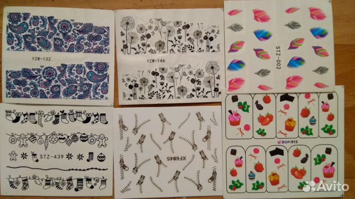 Сдайдеры (наклейки) для ногтей