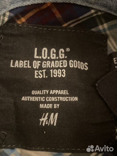 Рубашка HM хлопок Бангладеш