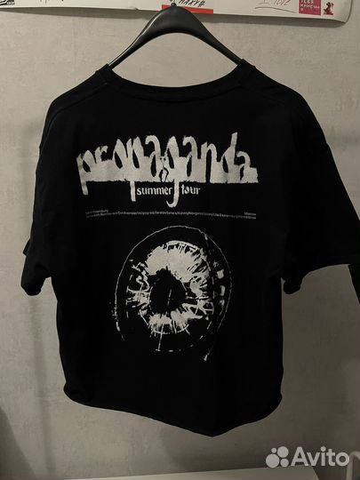 Футболка tee viper propaganda tour crop top