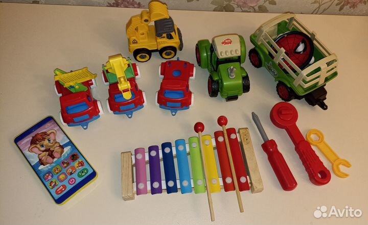 Игрушки для мальчика пакетом