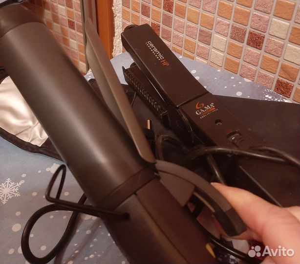 Плойка для локонов и для выпрямления волос