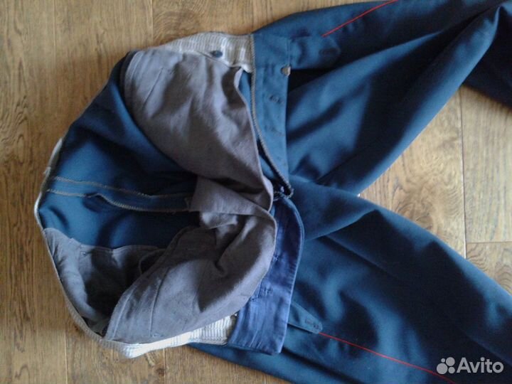 Офицерские парадные брюки в сапоги (бриджи)