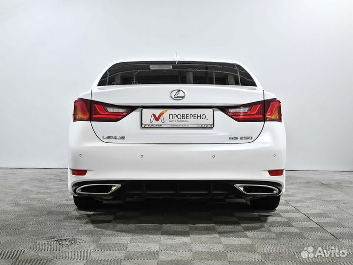 Lexus GS 2.5 AT, 2015, 125 414 км