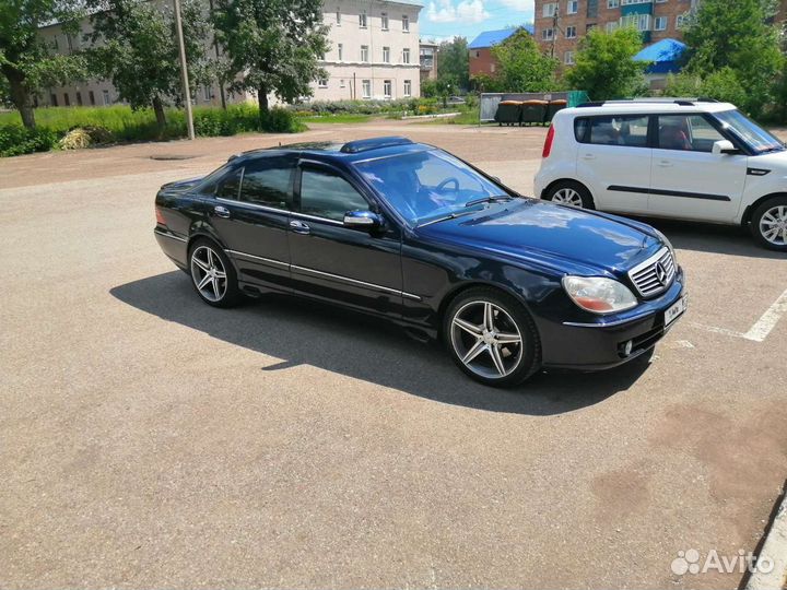 Mercedes-Benz S-класс 5.0 AT, 2001, 160 000 км