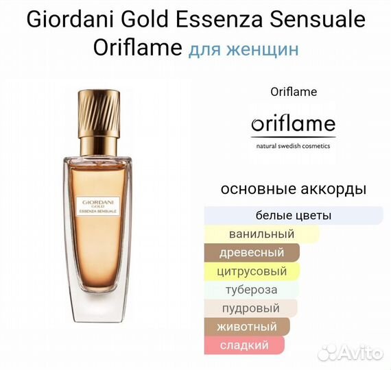 Парфюмерная вода Oriflame