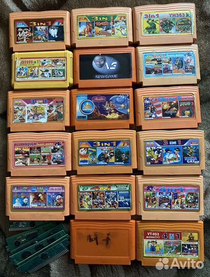 Картриджи dendy