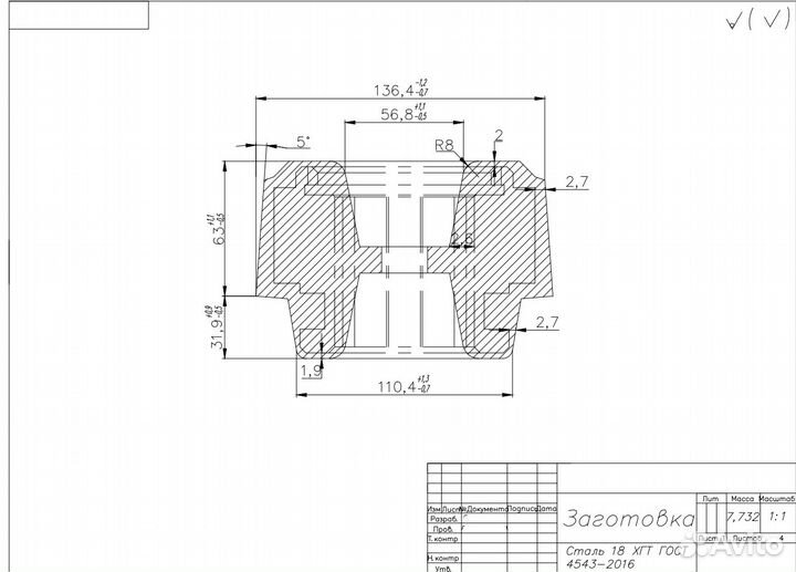 Чертежи компас-3D/AutoCad/Solidworks