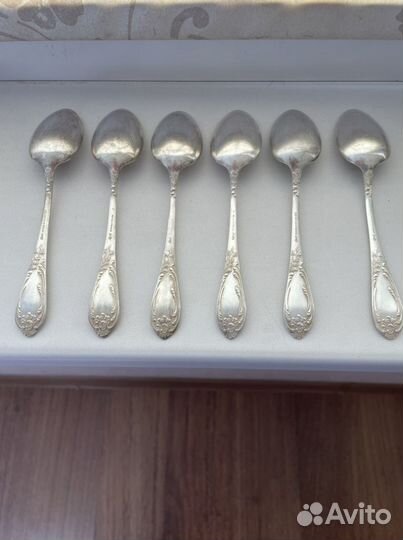 Вилки ложки мельхиор СССР