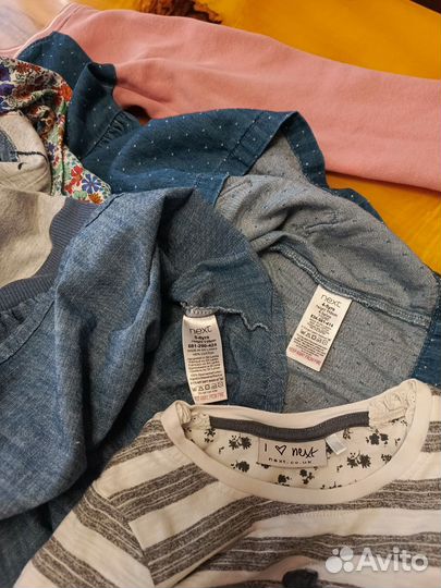 Платья Next колготки Next пакетом 5-6 лет 110-116