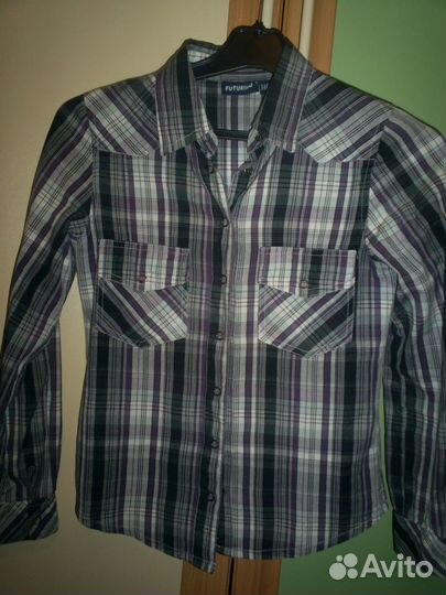 Рубашка для девочки рост 140