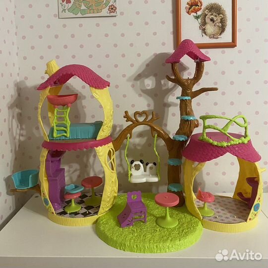 Enchantimals лесной домик панды