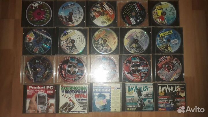 Игры компьютерные CD и DVD