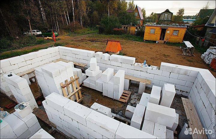 Газосиликатные блоки Газобетон Пенобетон