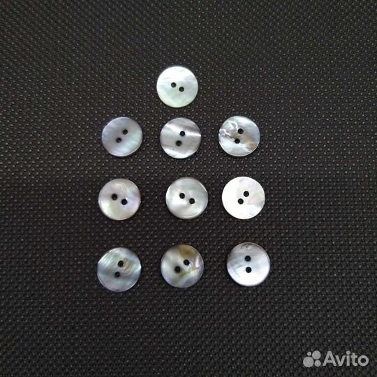 Перламутровые пуговицы из натурального перламутра