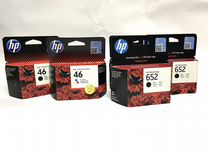 Картриджи оригинальные (новые) HP 46, HP 652