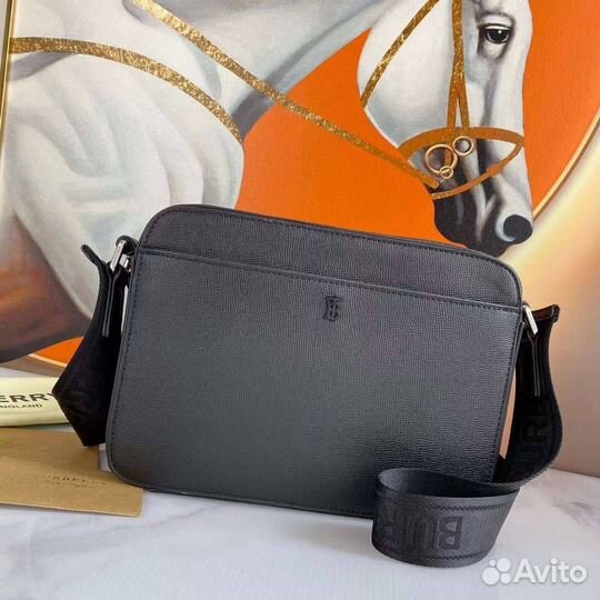 Сумка планшет мужская кожаная Burberry