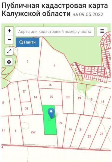 Участок 3,25 га (СНТ, ДНП)