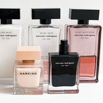 Narciso Rodriguez poudree, for her, musc noir