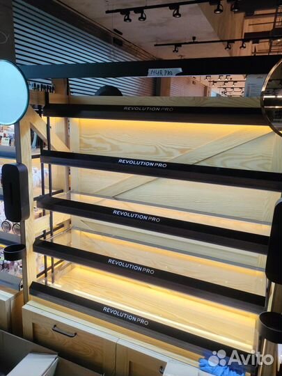 Монтаж торгового и рекламного оборудования