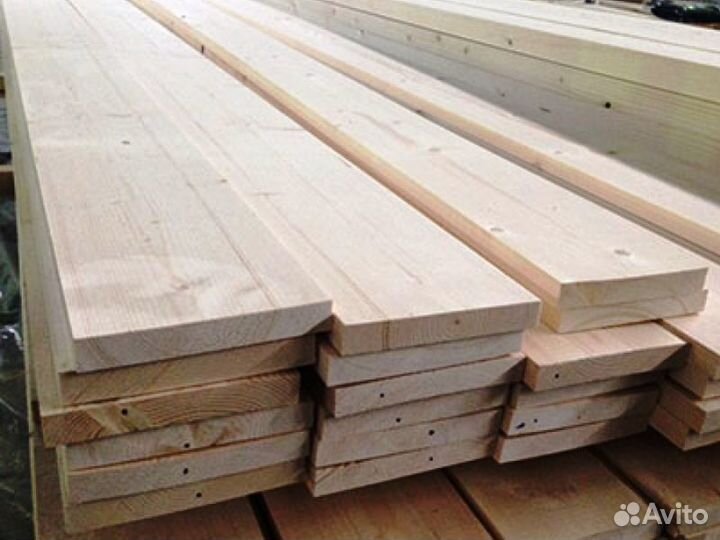 Доска строганная 20х110х3000 радиальная фаска