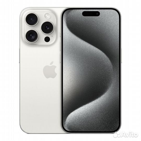 iPhone 15 Pro 256 гб Титановый белый sim+esim
