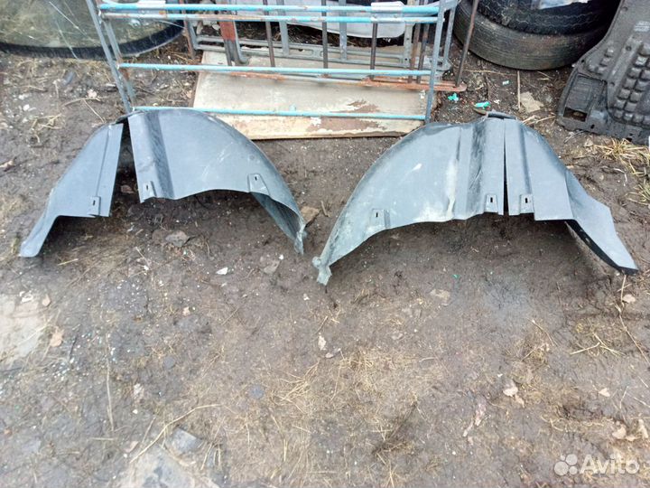 Подкрылки задние skoda fabia 2