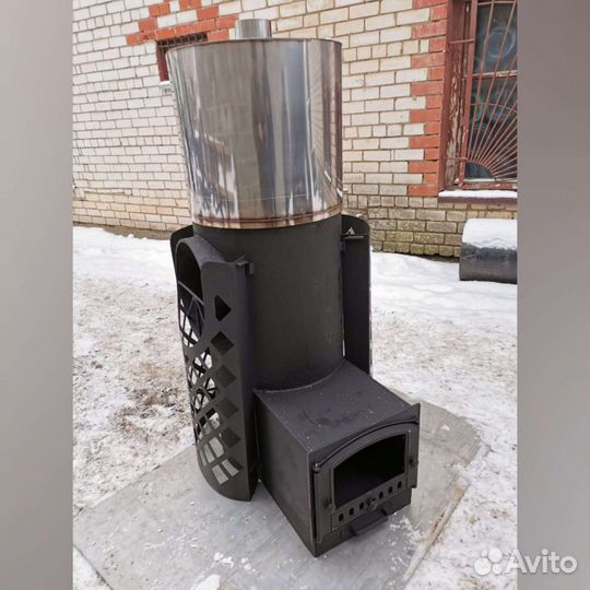 Печь для бани Вертикаль Сетка