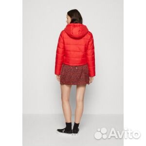Куртка зимняя only, красный