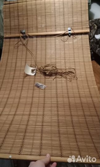 Бамбуковые рулонные шторы