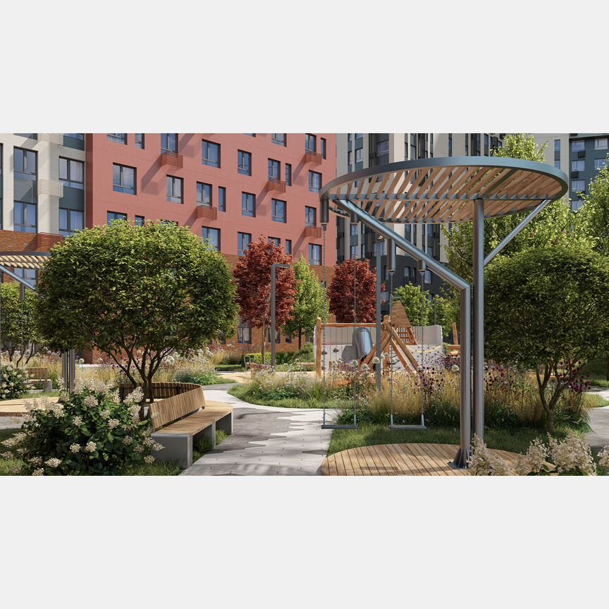 1-к. квартира, 40,3 м², 4/20 эт.