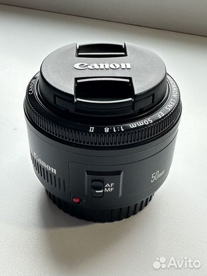 Объектив Canon EF 50 mm f 1.8 STM II