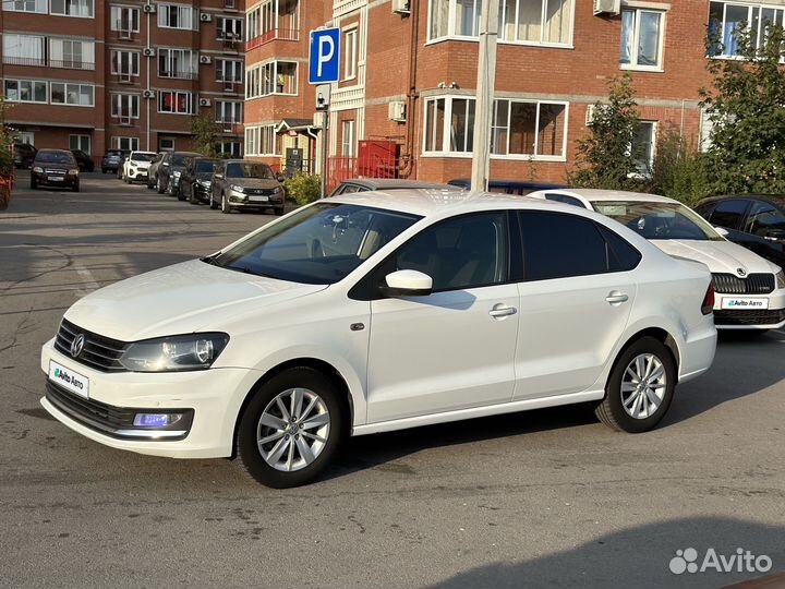 Volkswagen Polo 1.6 AT, 2016, 207 500 км