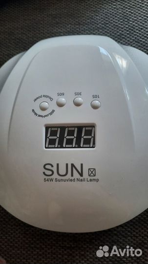 Uv led лампа 54 w. Новая