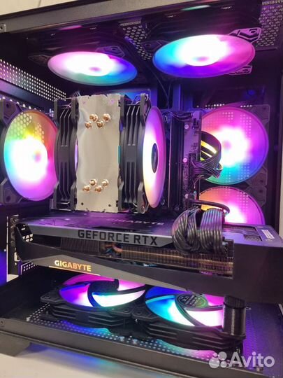 Игровой пк DDR5 16 gb, rtx 3070 ti, ryzen 5 7500